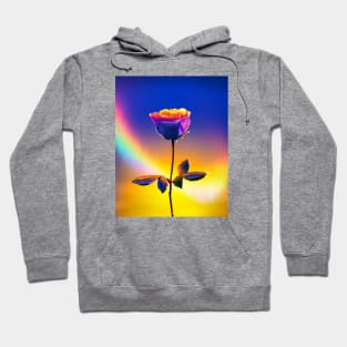 Neon Rose Hoodie